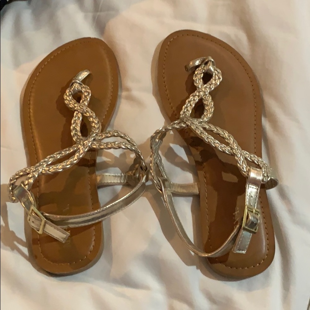Gold Sandals
